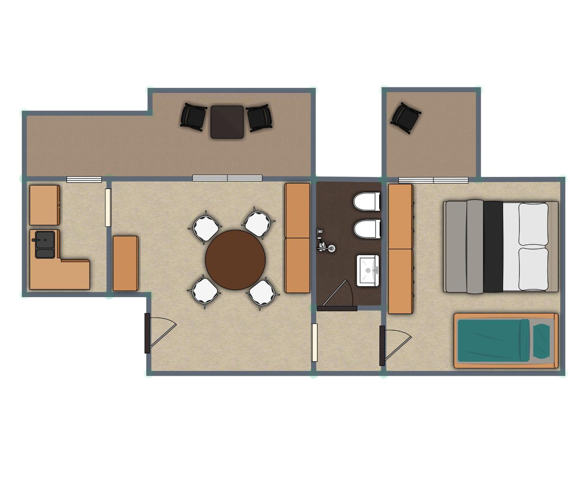 Residence Rainbow Bellaria-Igea Marina Kamer foto